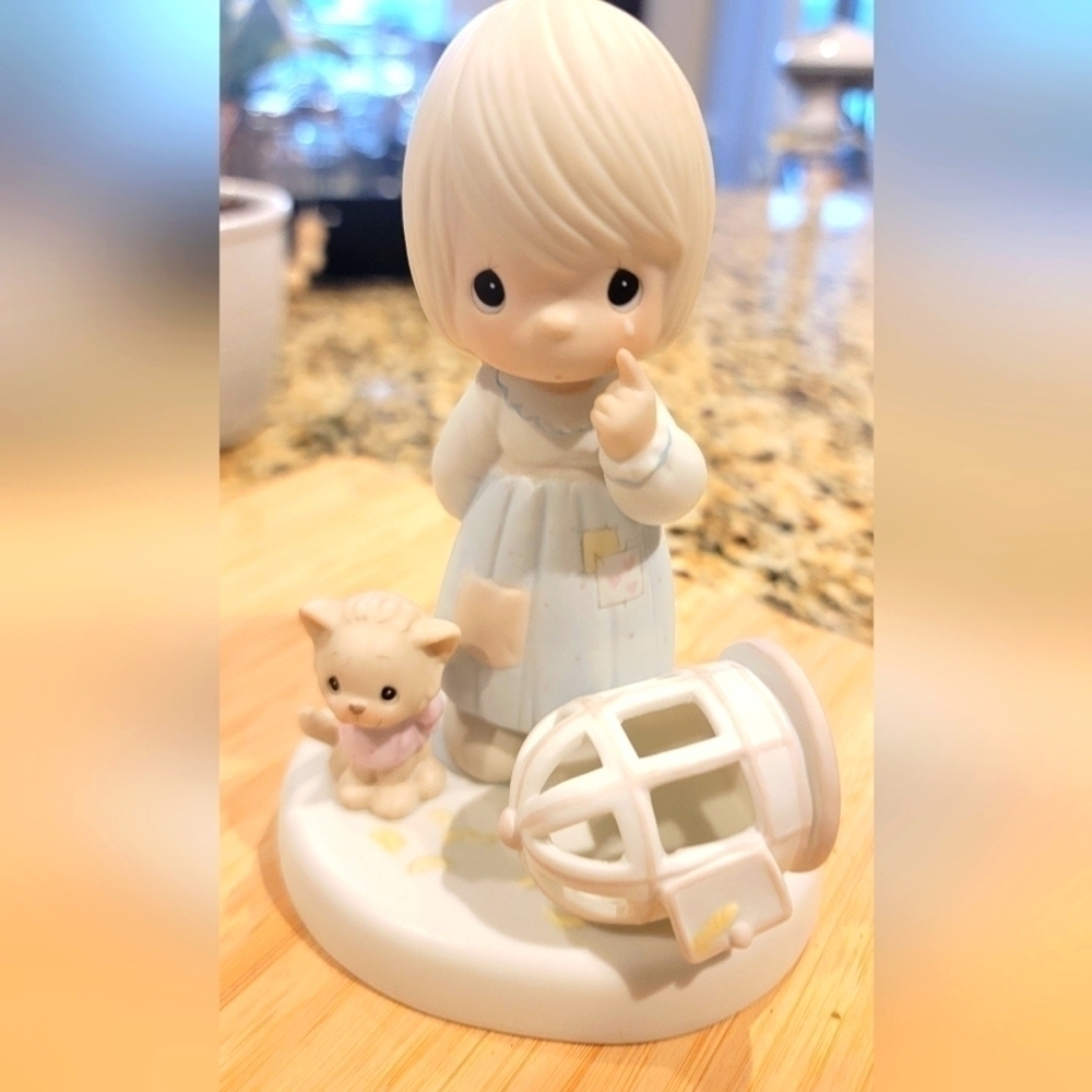 Precious Moments The Lord Giveth And The Lord Taketh Away figurine